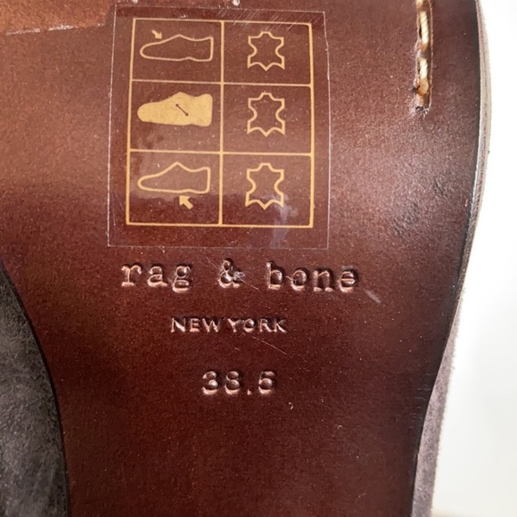 Rag & Bone Margot fringe suede booties NWOT - Picture 6 of 6